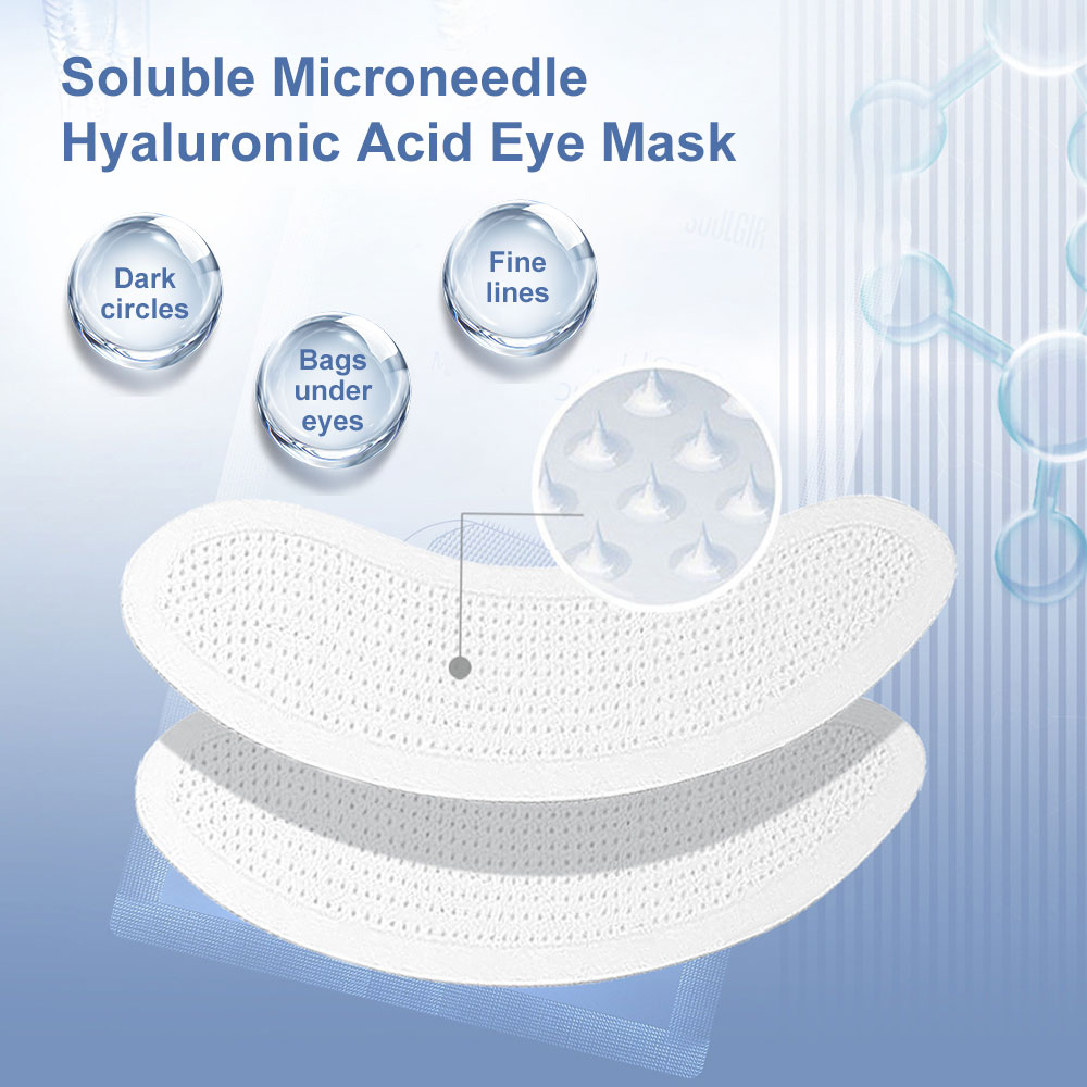 Microneedle Patch Eye - Patch Mata Mikroneedle Larut Asam Hialuronat