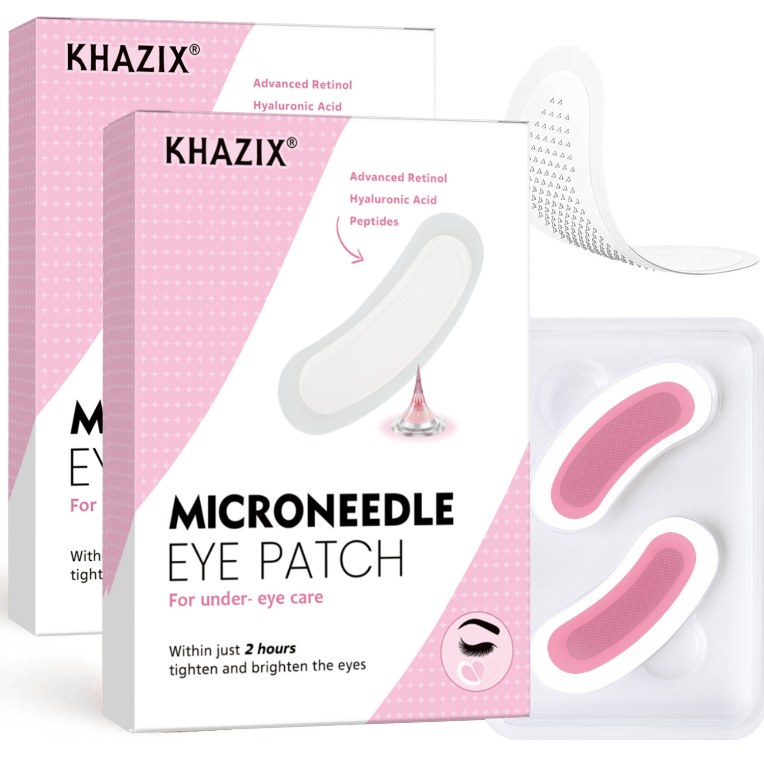 Microneedle Patch Eye - Patch Mata Retinol Microneedle dengan Asam