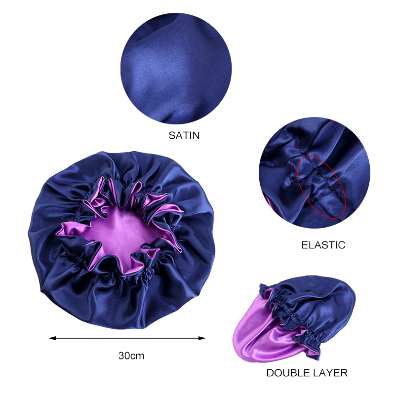 Topi Satin Lapisan Ganda Elast - Hair Spa Wellness ulasan dan harga