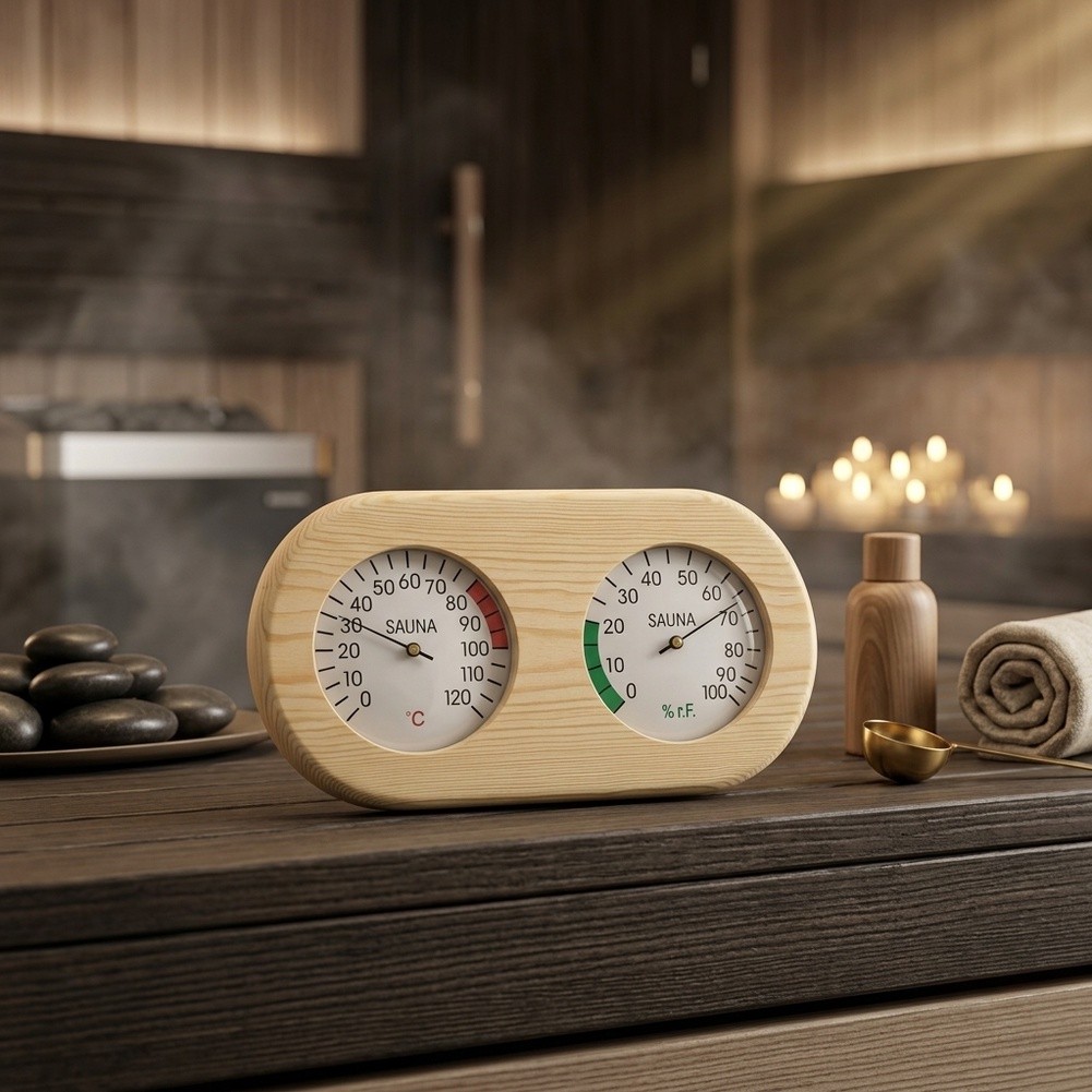 Pengukur Kelembapan Suhu Ganda - Spa And Wellness Center ulasan dan harga