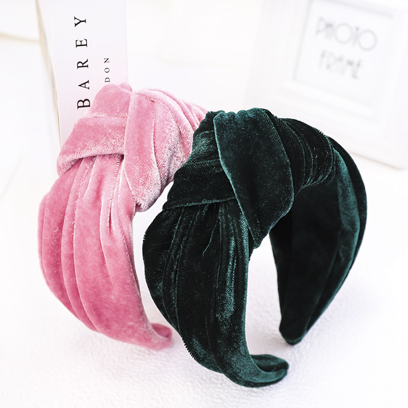 Bando Wanita Bezel Beludru Sim - Hair Spa Wellness ulasan dan harga